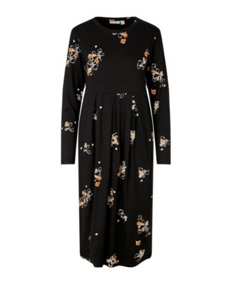 Women's MaNamo Long Sleeve Midi Dress