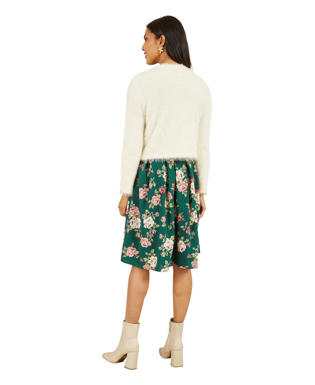 Yumi Soft Eyelash Knit Bolero
