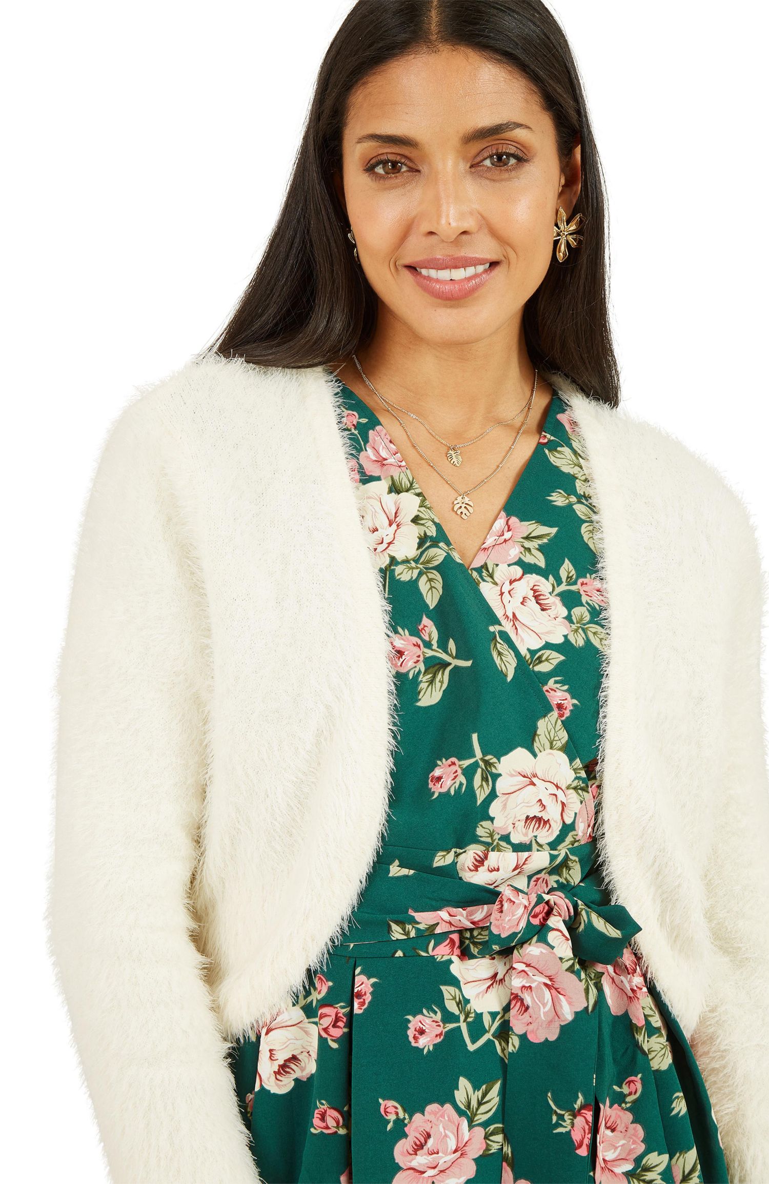 Women's Eyelash Knit Bolero
