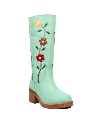 green dress boots women BLISSFUL STEP Women's Zipper Pointed Toe Stiletto Heel Knee High Dark 9.5 The Raineys are made in top Women's Green Boots | Nordstrom