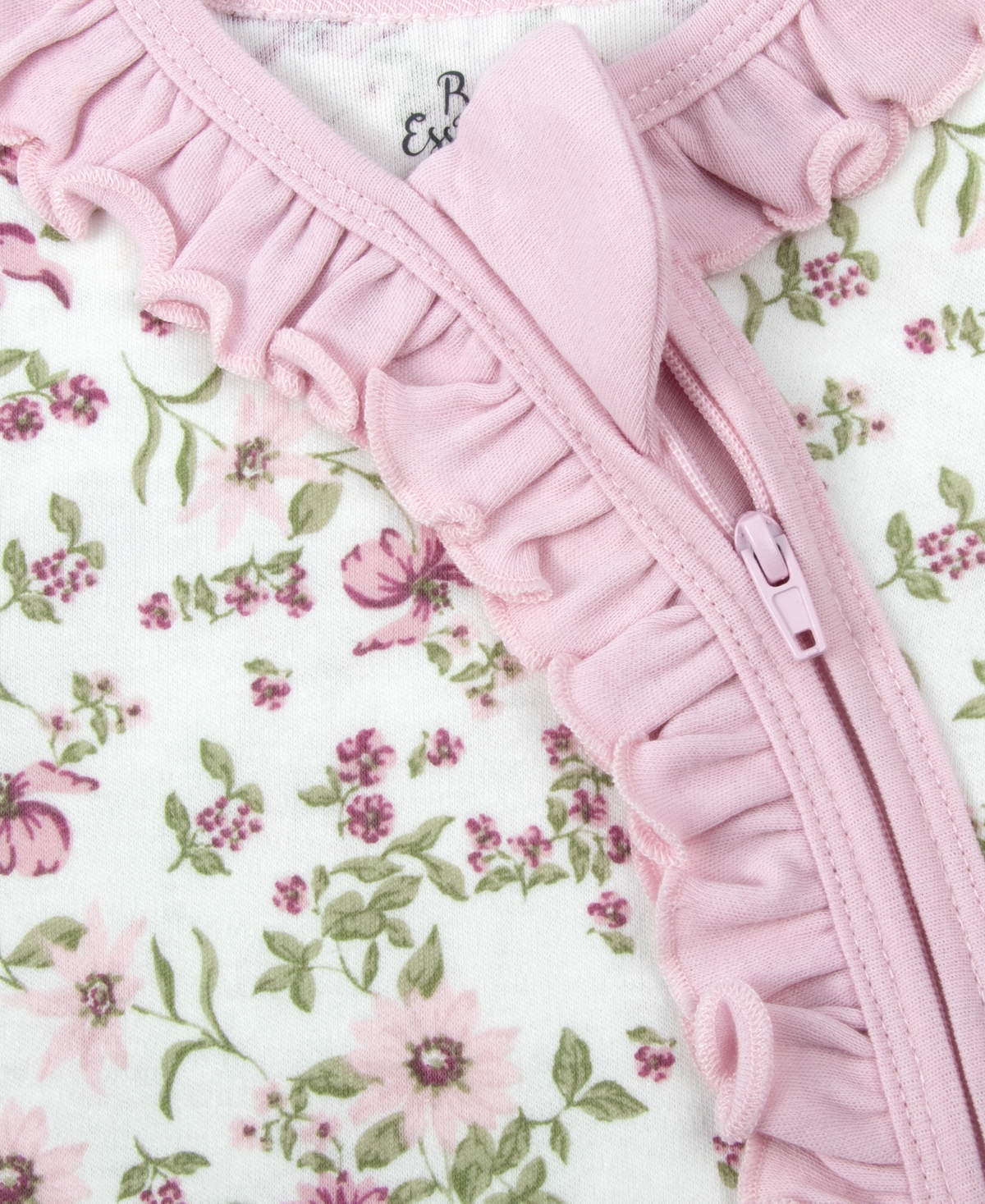 Baby Essentials Girls 4-Piece Coverall, Blanket, Socks and Headband Set