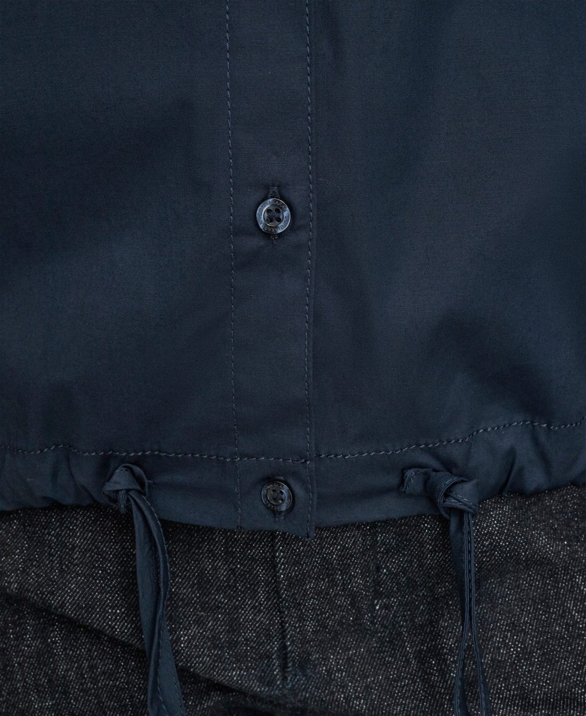 Donna Karan Weekend Women's Long-sleeve Hooded Jacket In Blue