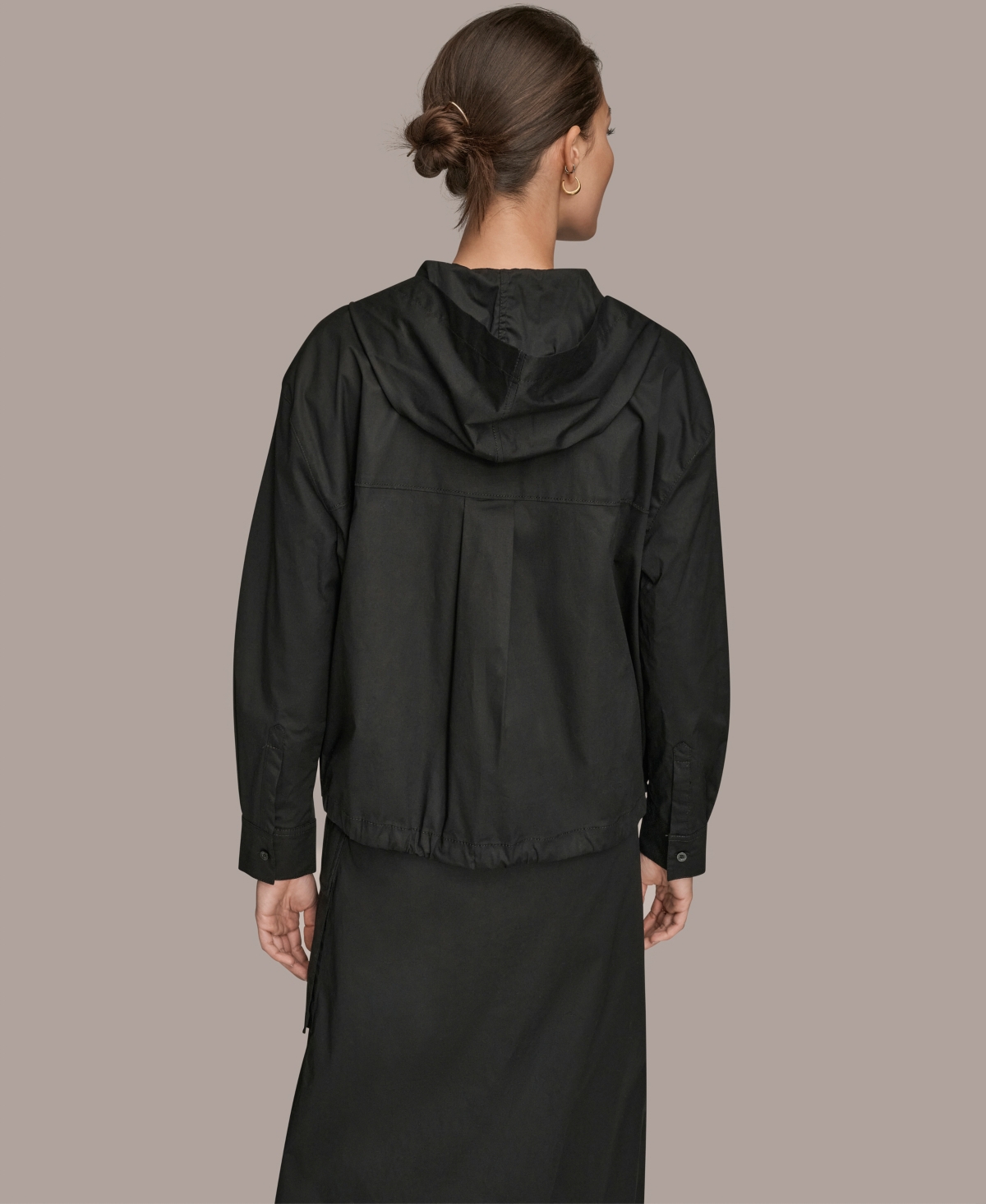 Donna Karan Weekend Women's Long-Sleeve Hooded Jacket