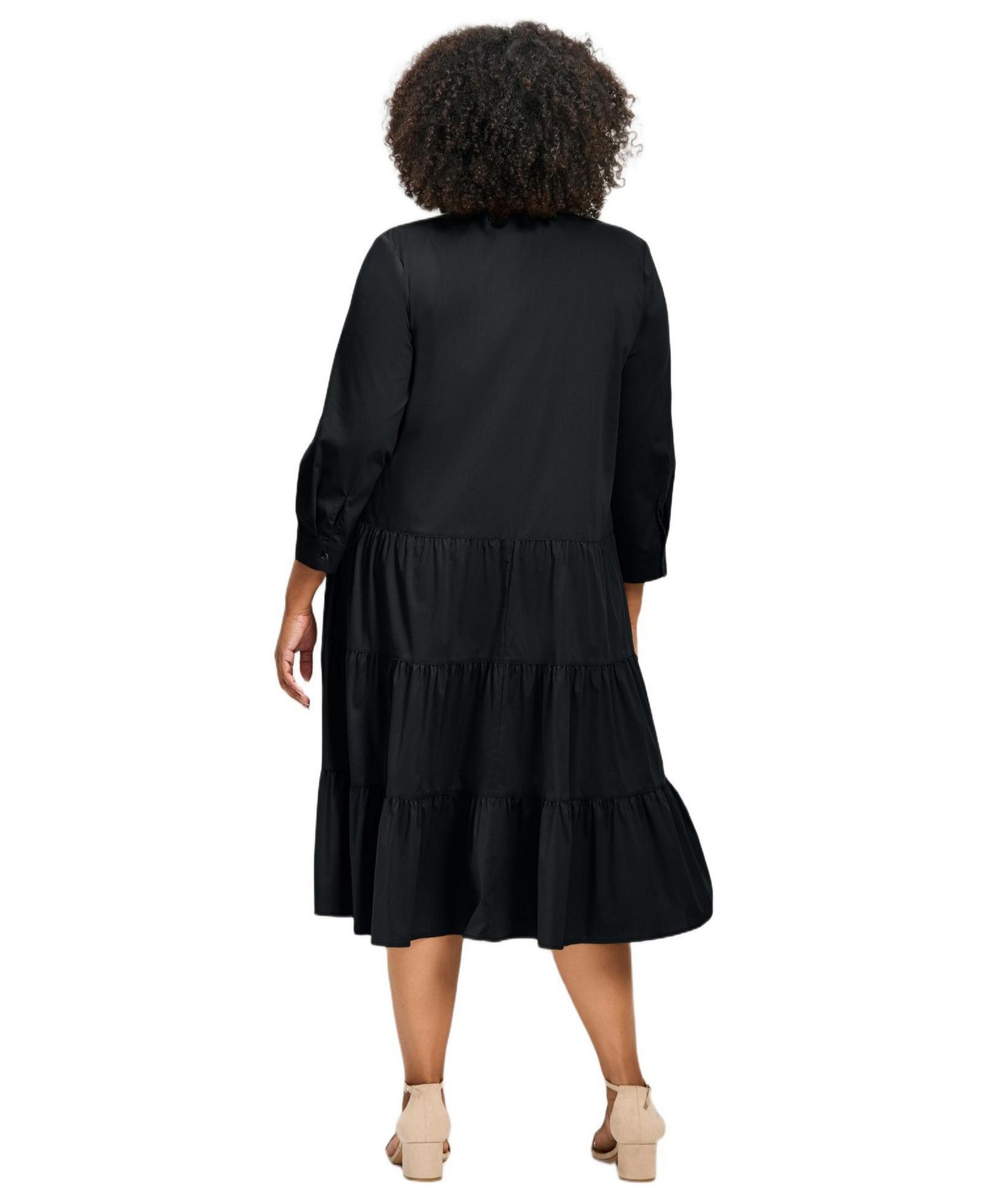 Women's Avery Cotton Poplin Button Dress