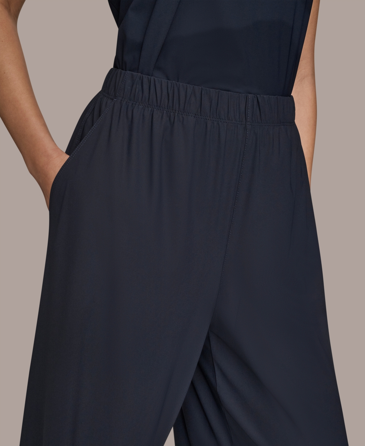 Donna Karan Weekend Women's Mid Rise Ankle Pants In Blue