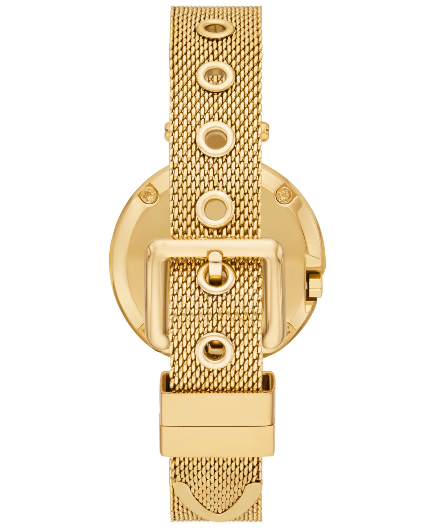 Women's The Pierced Small Quartz Two-Hand Gold Stainless Steel, 30mm