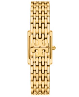 Women's The Eleanor Small Quartz Two-Hand Gold Stainless Steel, 20mm