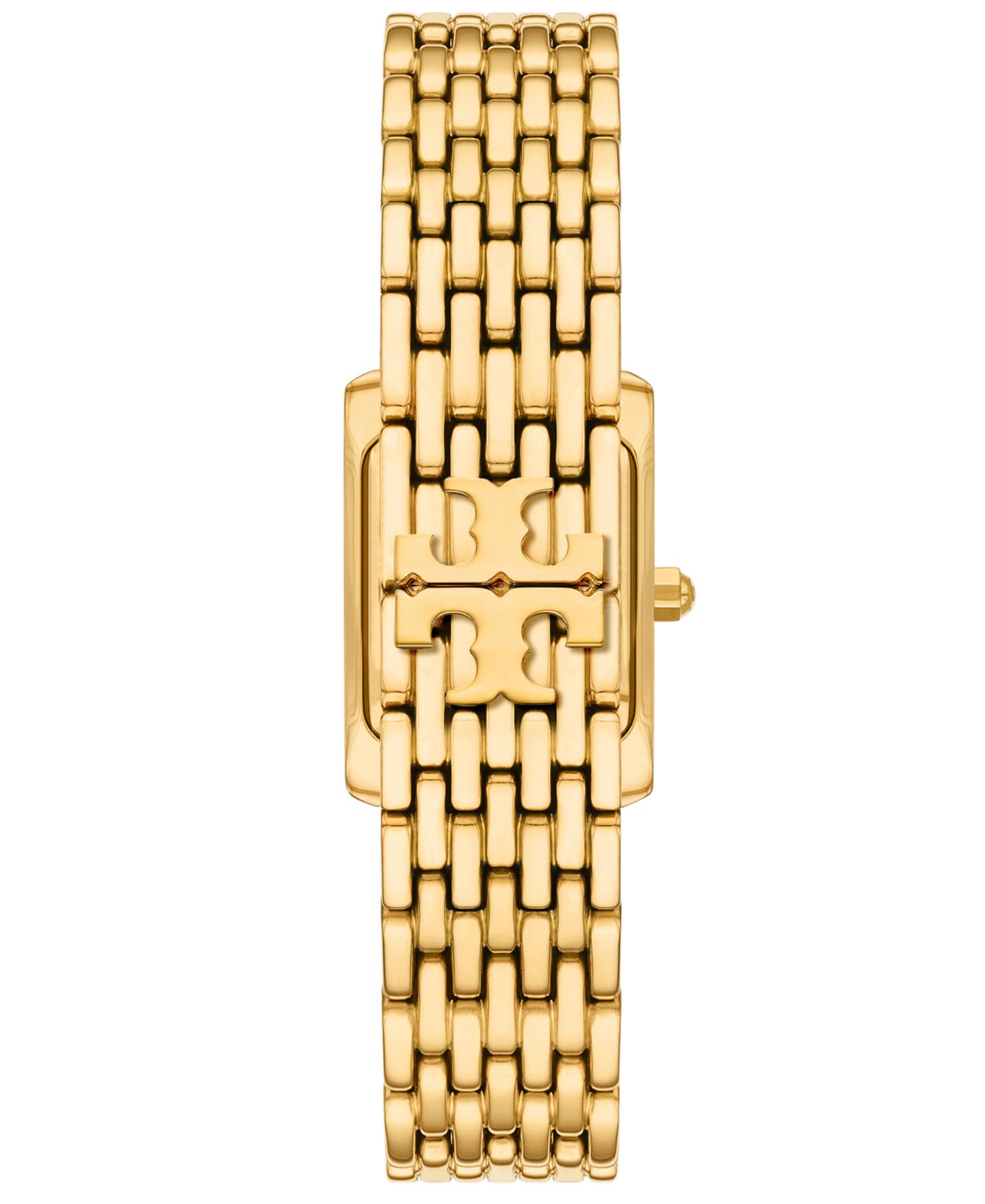Женские часы Tory Burch The Eleanor Small Quartz Two-Hand Gold Stainless Steel, 20mm — фото 3