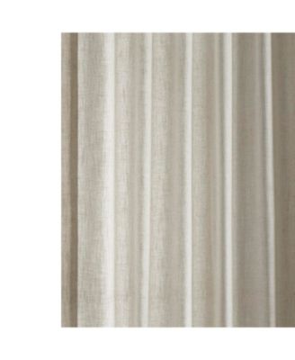 Heavy Faux Linen Curtain