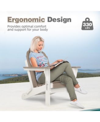 Outdoor Folding Adirondack Chair