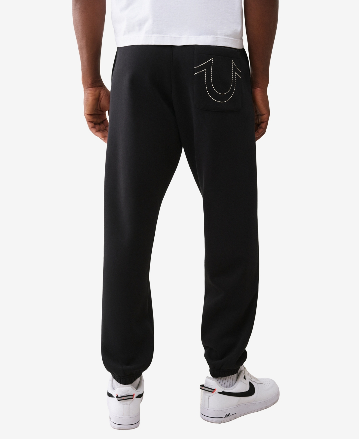 True Religion Men's Applique Regular-Fit Joggers