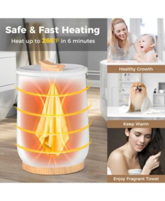 20L LED Display and Button Control Large Heated Towel Warmer