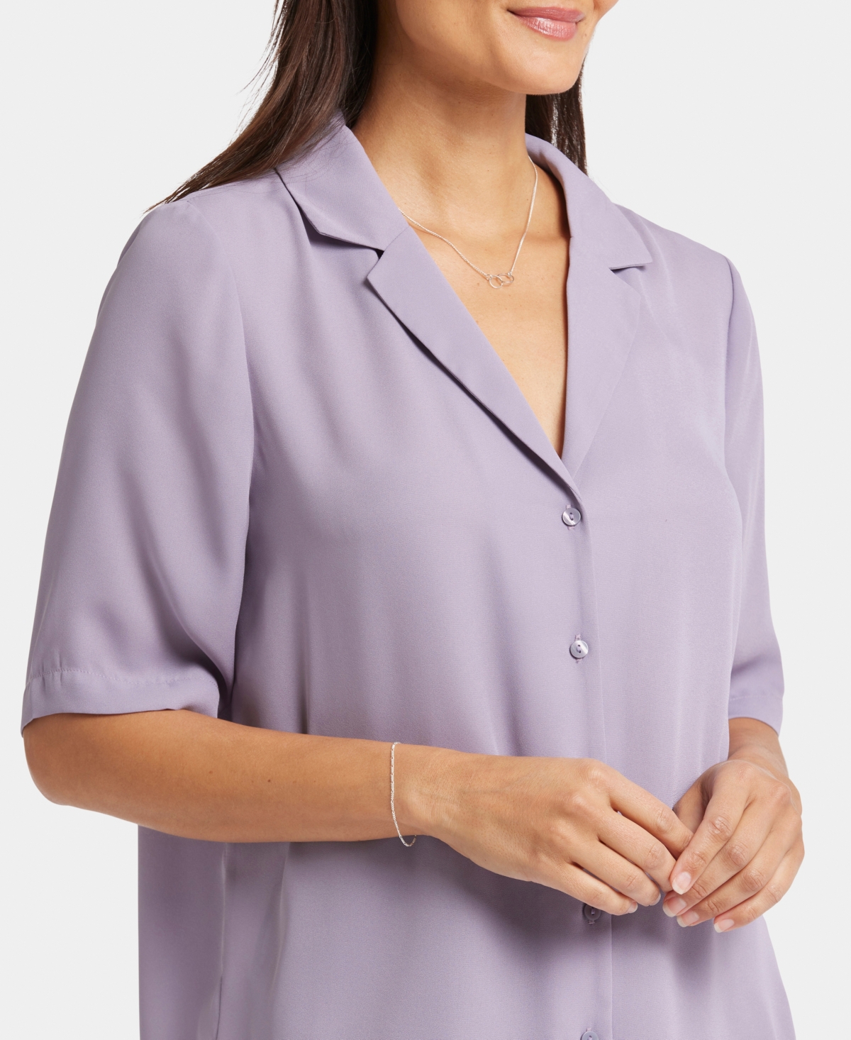 Nydj Women's Gabrielle Short Sleeve Top