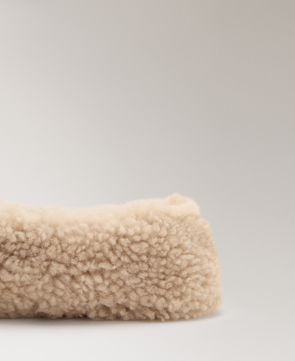 Mango Women's Wool Ballerina Flats