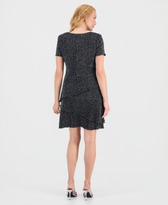 Women's Pliss&eacute; Tiered Dress