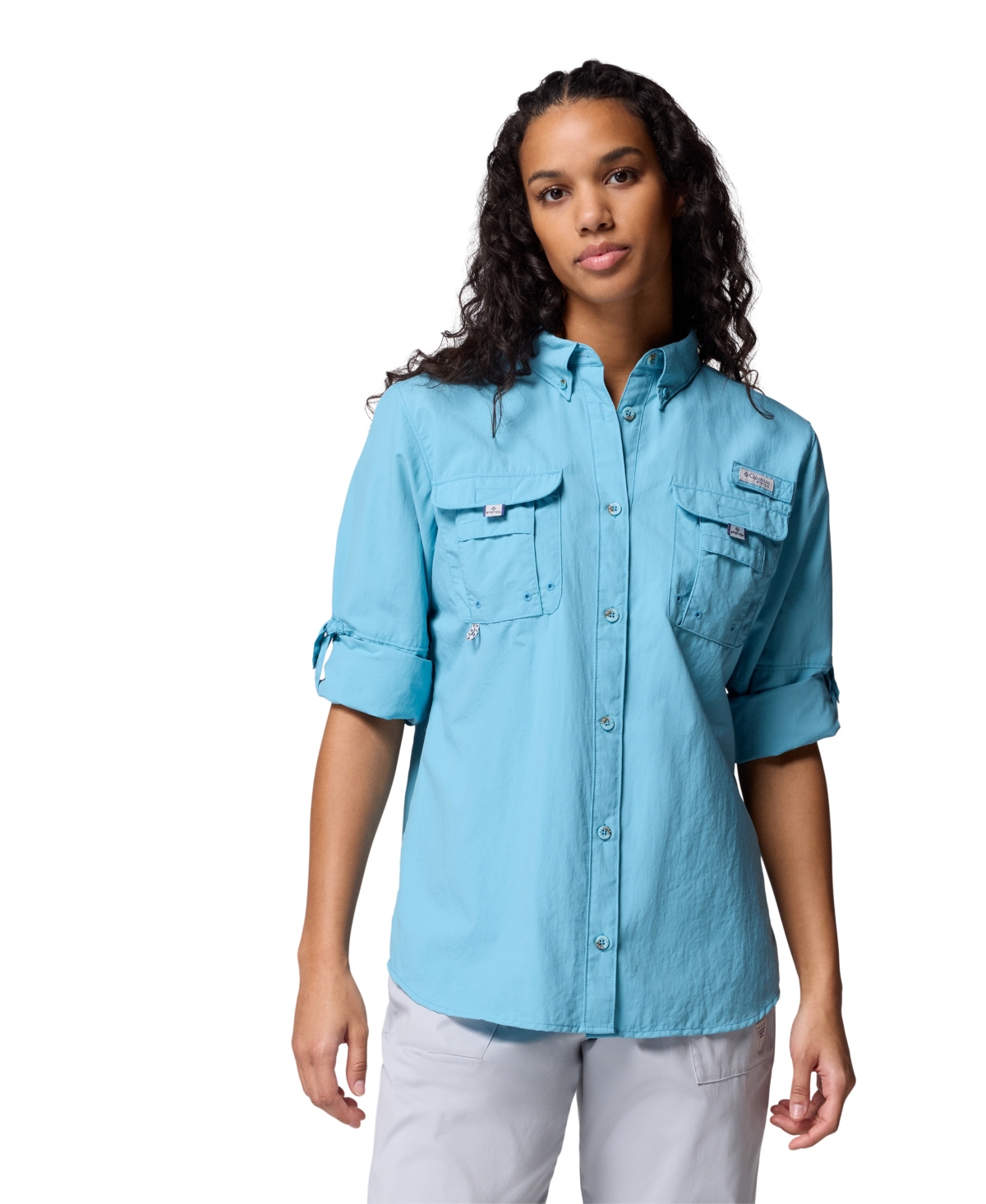 Columbia Women's Bahama Ii Roll-Up Long-Sleeve Top