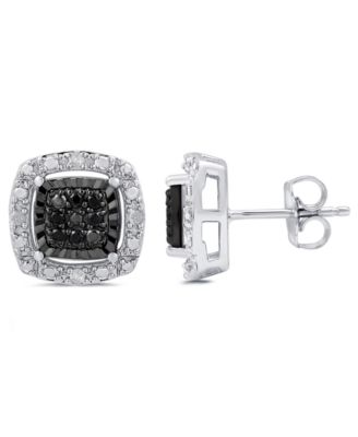 2-Piece Diamond Earrings and Pendant Necklace Set (1/4 ct. t.w.) in Sterling Silver