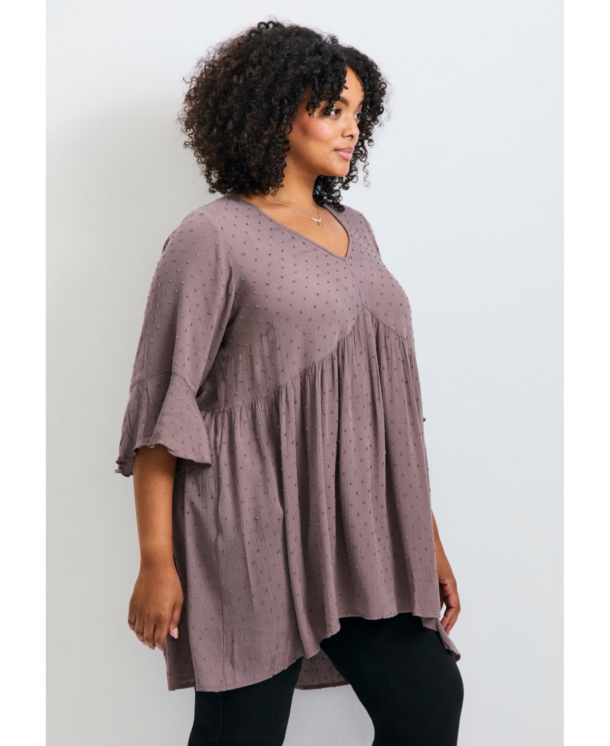 Avenue Women's Veronica Dobby Tunic
