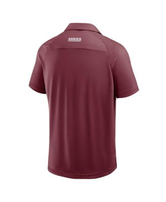 Men's Maroon Texas A&M Aggies Take the Lead Defender Raglan Polo Shirt