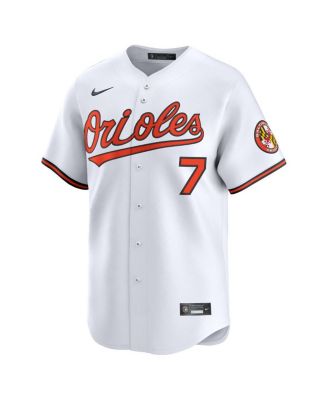 Men's Jackson Holliday White Baltimore Orioles Home Limited Jersey