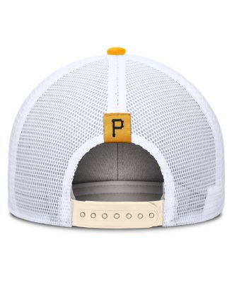 Men's Natural Pittsburgh Pirates Cooperstown Collection Dri-FIT Rise Trucker Adjustable Hat
