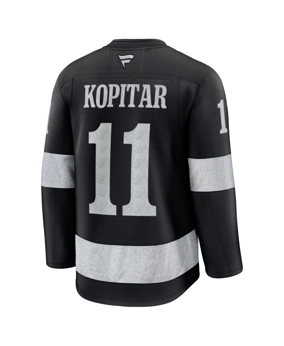 Fanatics Men's Anze Kopitar Black Los Angeles Kings Alternate Premium Jersey