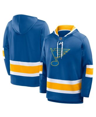 Fanatics - Men's Blue St. Louis Blues Prime Time Fleece Hoodie