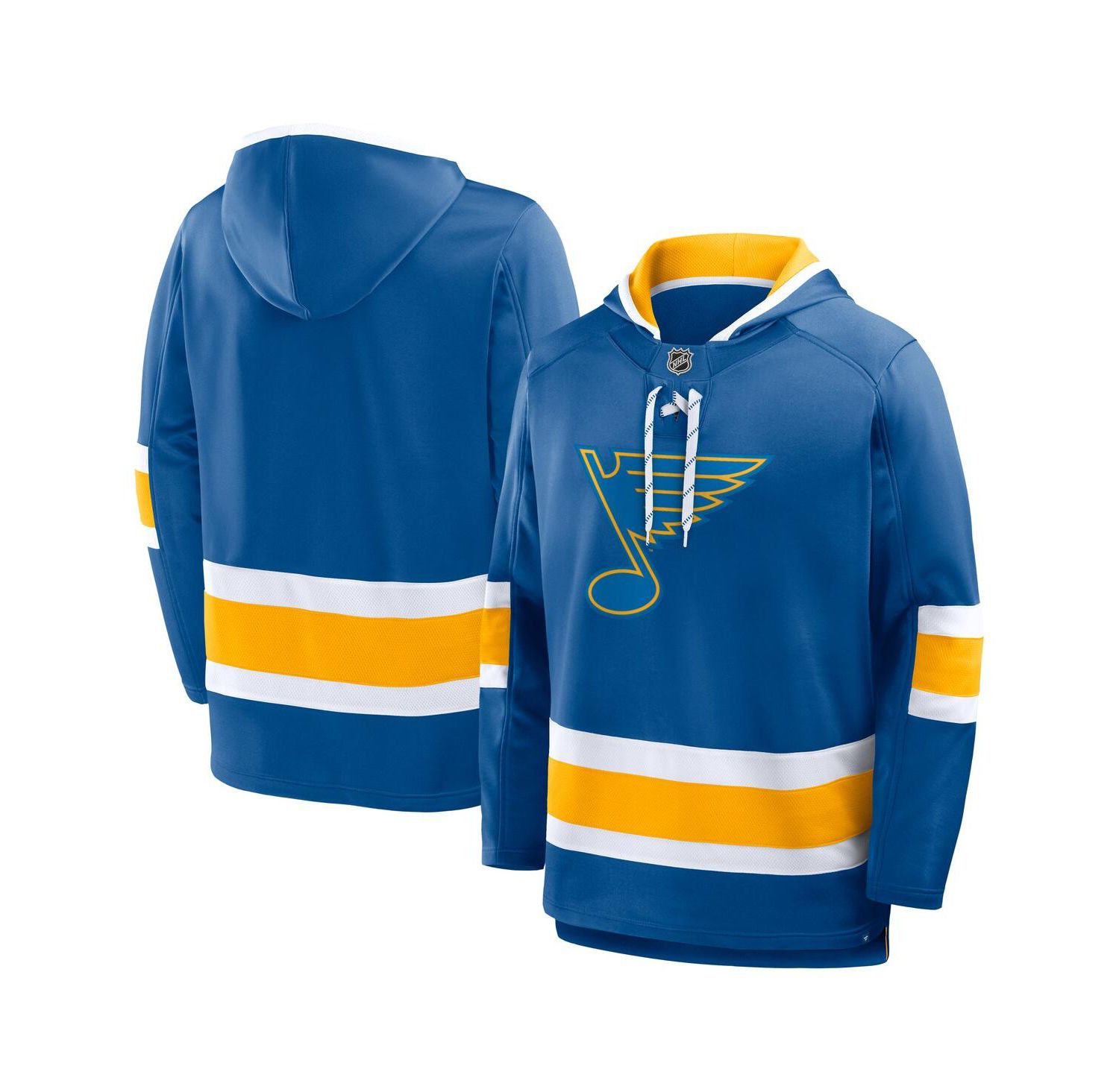 Men's Blue St. Louis Blues Prime Time Fleece Hoodie