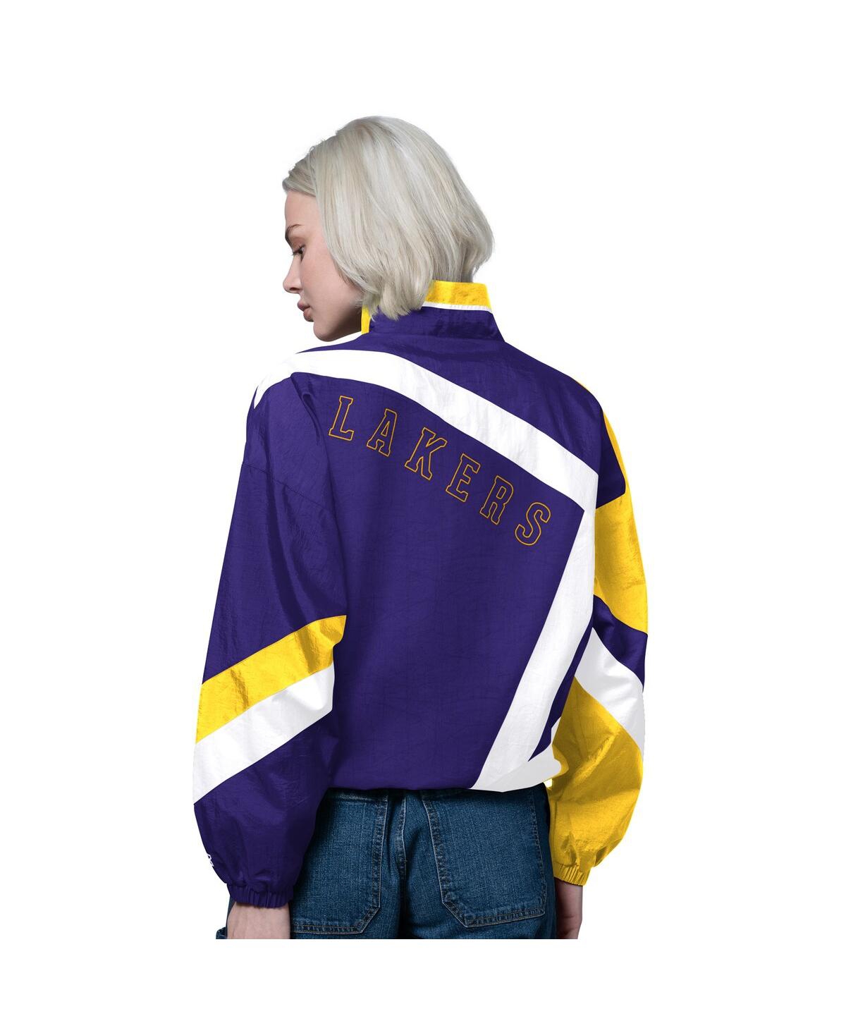 Starter Women's Purple/Gold Los Angeles Lakers 1st Quarter Full-Zip Jacket