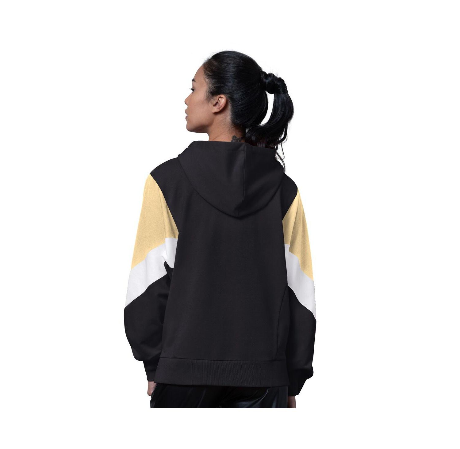 Women's Black New Orleans Saints Scrimmage Hoodie