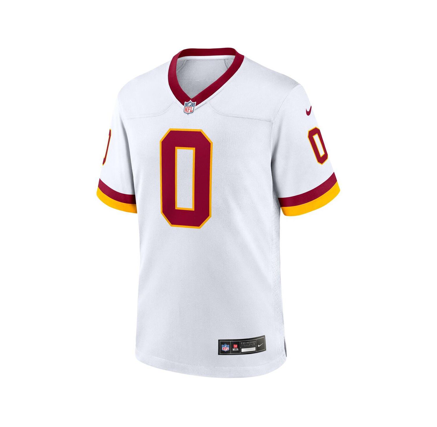 Men's Mike Sainristil White Washington Commanders Game Super Bowl Era Jersey