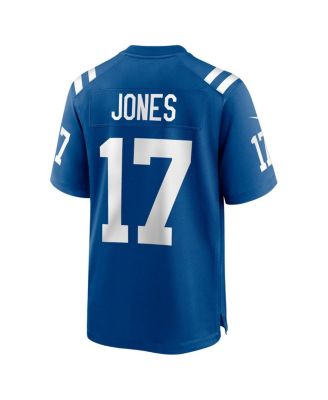 Men's Daniel Jones Royal Indianapolis Colts Team Game Jersey