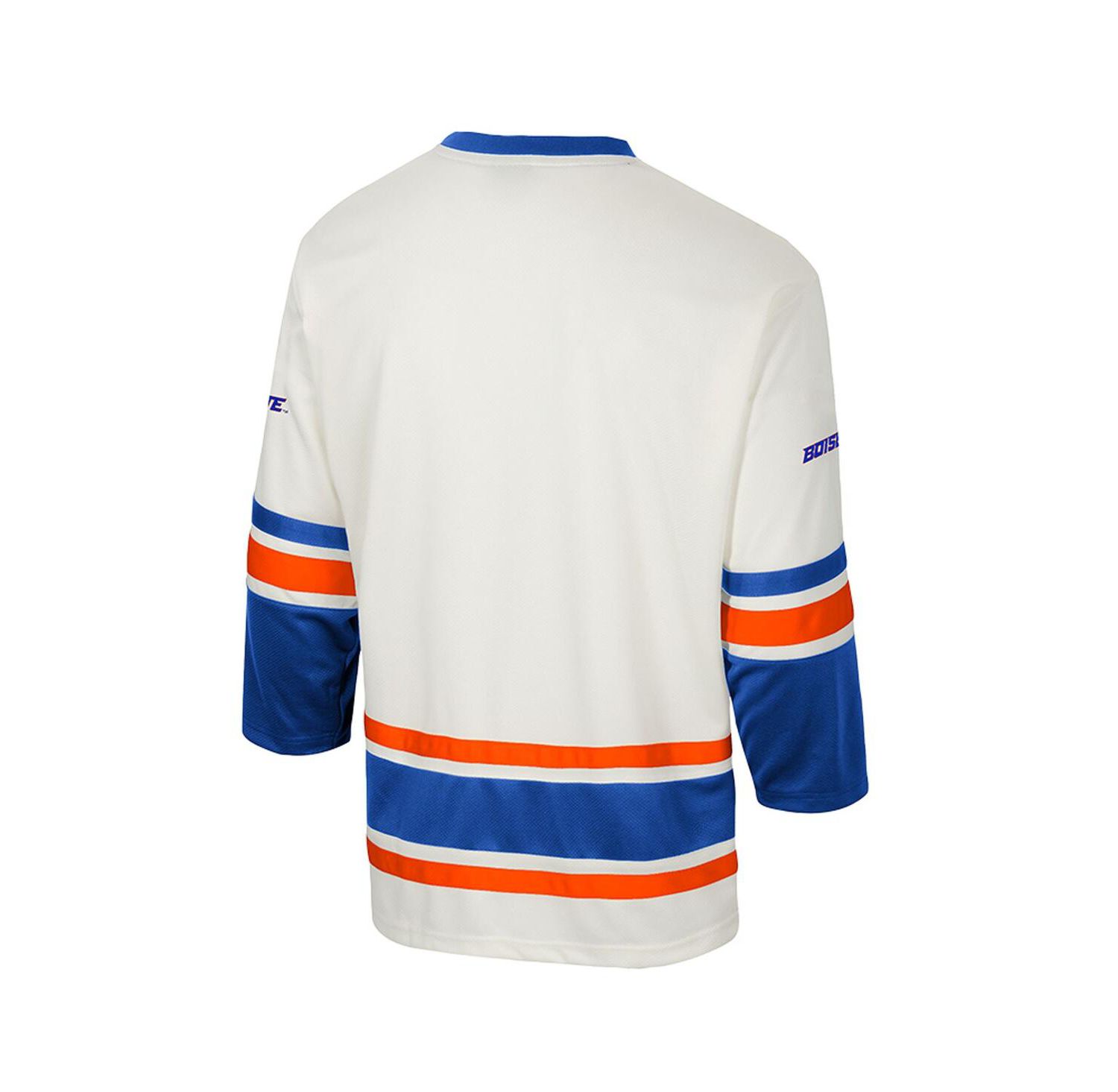 Men's Cream Boise State Broncos Puck Proud Fashion Hockey Jersey
