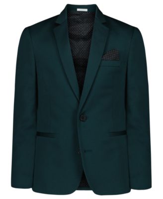Boys' 8-20 Stretch Mini Texture Sport Coat