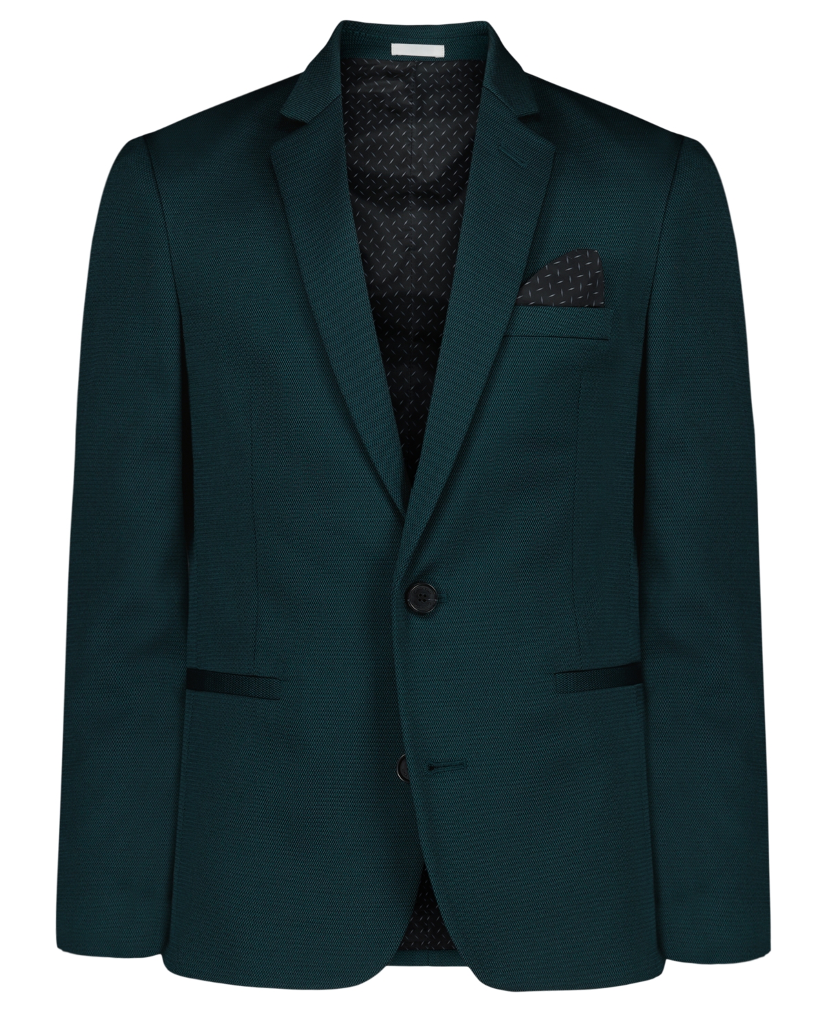 Calvin Klein Boys 8-20 Stretch Mini Texture Sport Coat