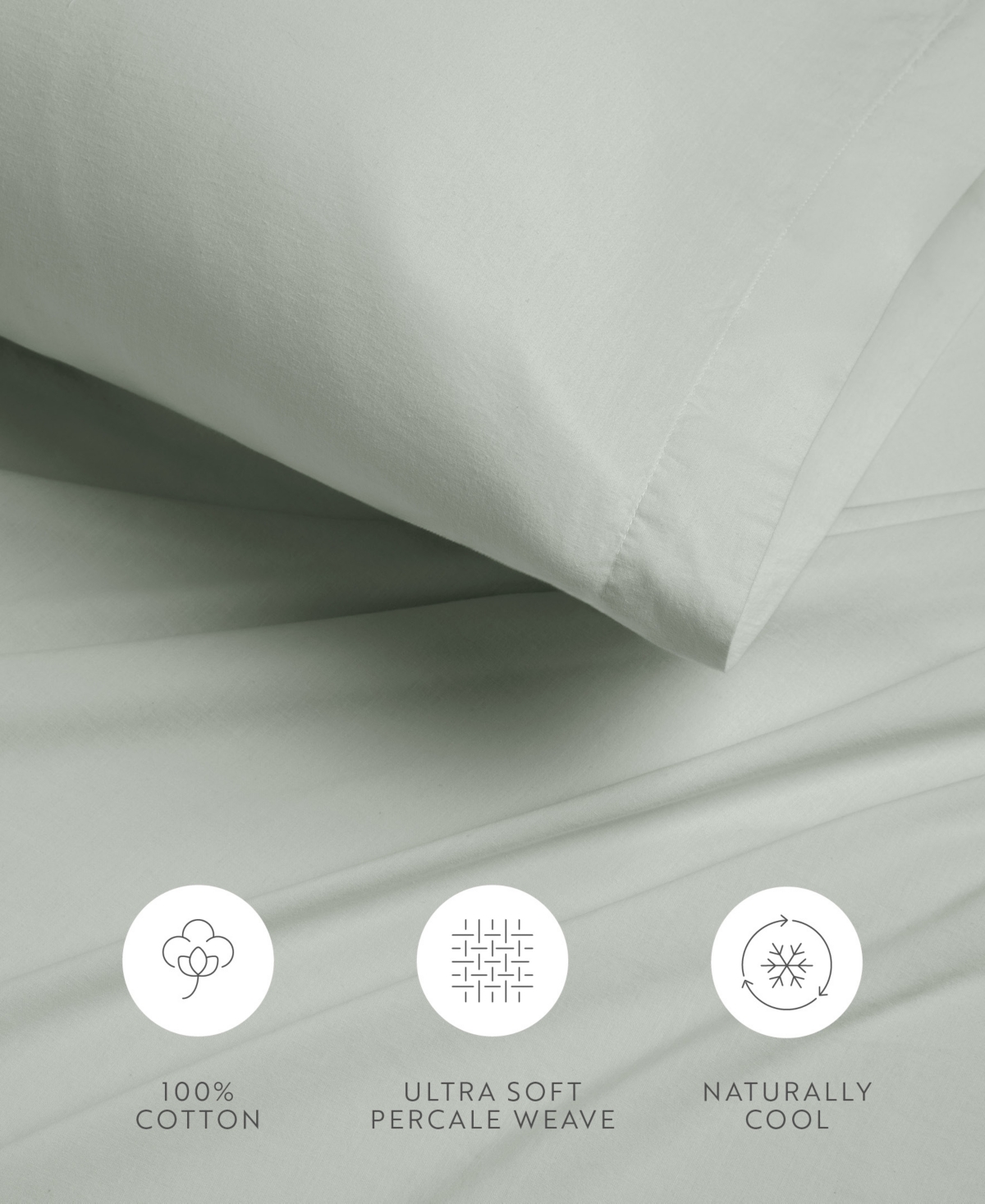 Ienjoy Home Ultra Soft 160-thread Count Cotton 4-p.c. Sheets Set, Full In Green