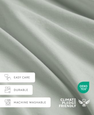 Ultra Soft Percale Cotton 4-Pc. Sheet Set, King