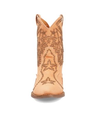 Women's Seein' Stars Suede Leather Bootie