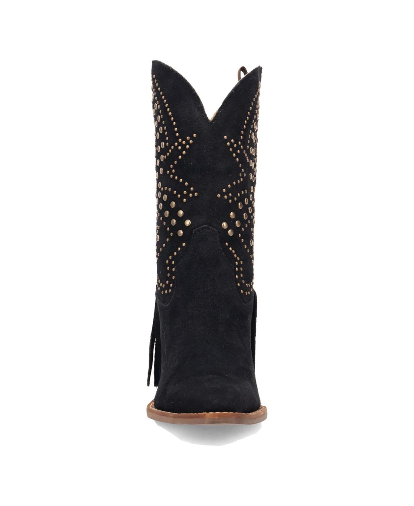 Dingo Women's Star Power Suede Leather Bootie, цвет: Чёрный — фото 5