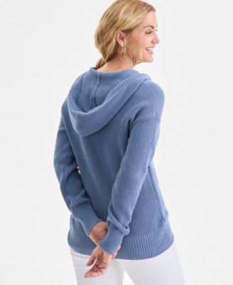 Women's Cotton Hoodie Sweater, Macy's Exclusive