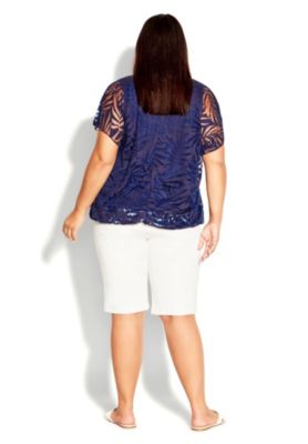 Women's Elora Burnout Top