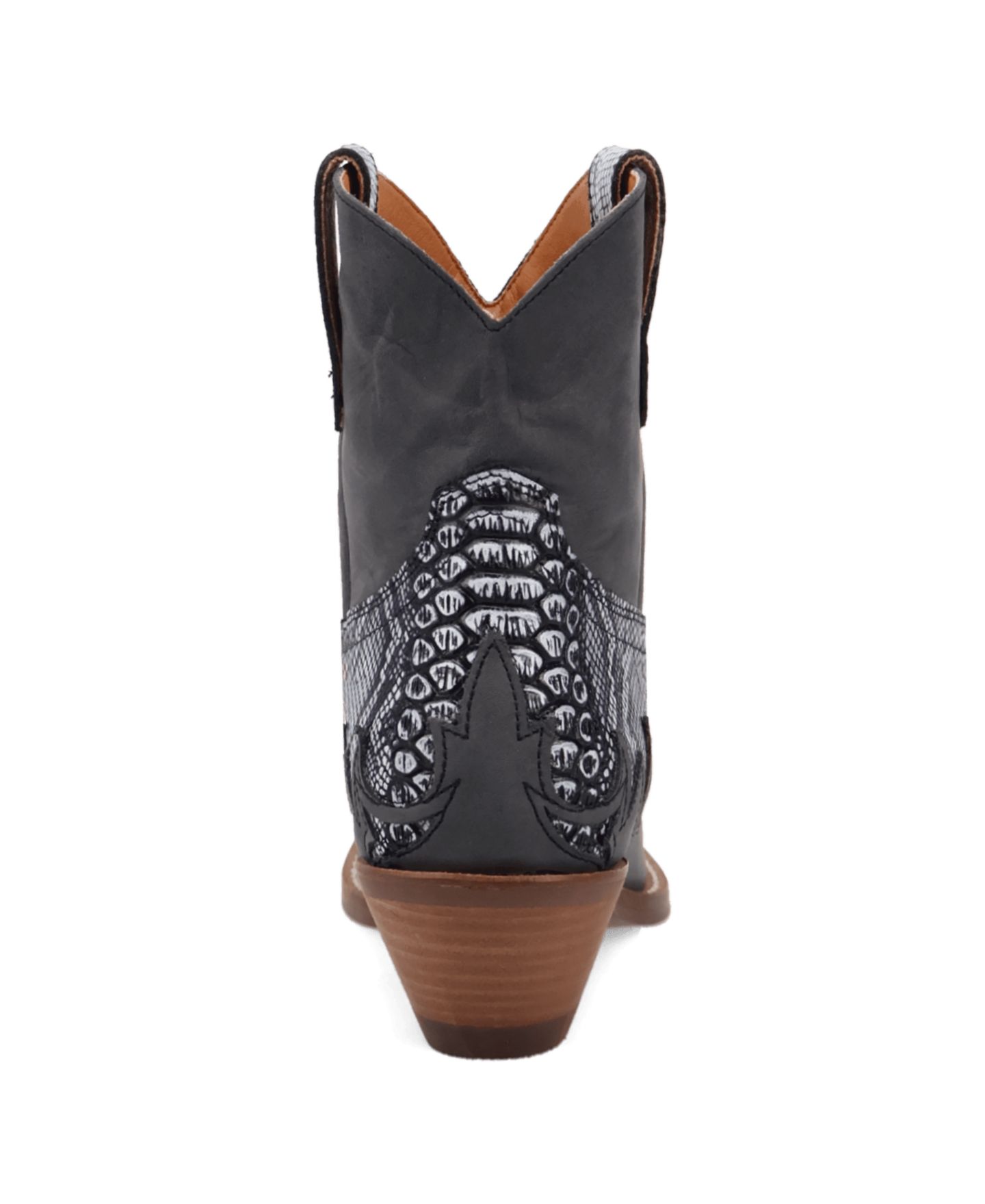 Женские ботинки Dingo Cobra Kiss Leather Bootie, цвет: Чёрный — фото 4