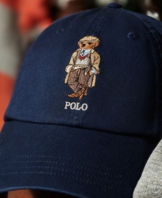 Men's Polo Bear Twill Ball Cap