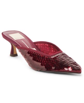 Dolce Vita - Women's Cleo Sequin Pointed Toe Mule Pumps