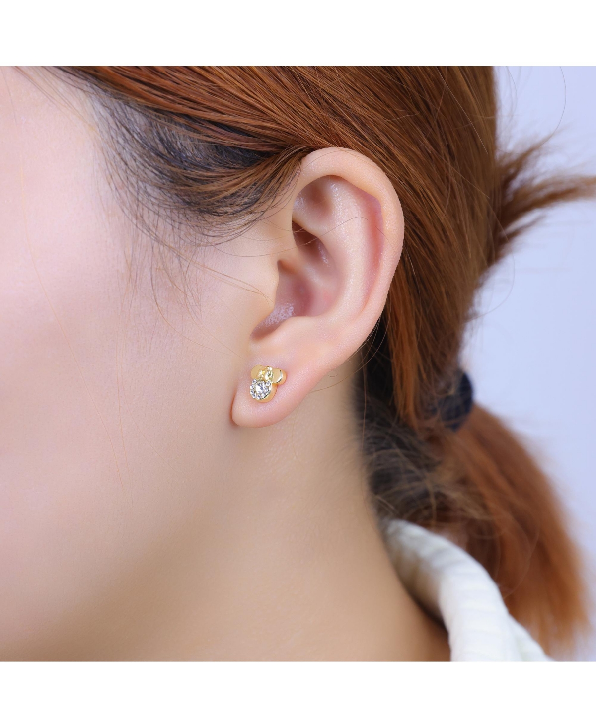 Disney Minnie Mouse Crystal Earring Set