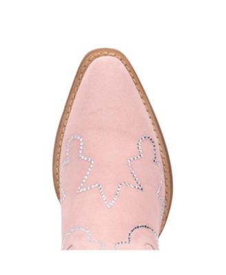 Women's Tiny Pony Suede Leather Bootie