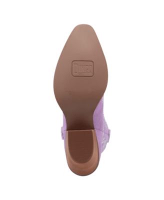 Women's Tiny Pony Suede Leather Bootie