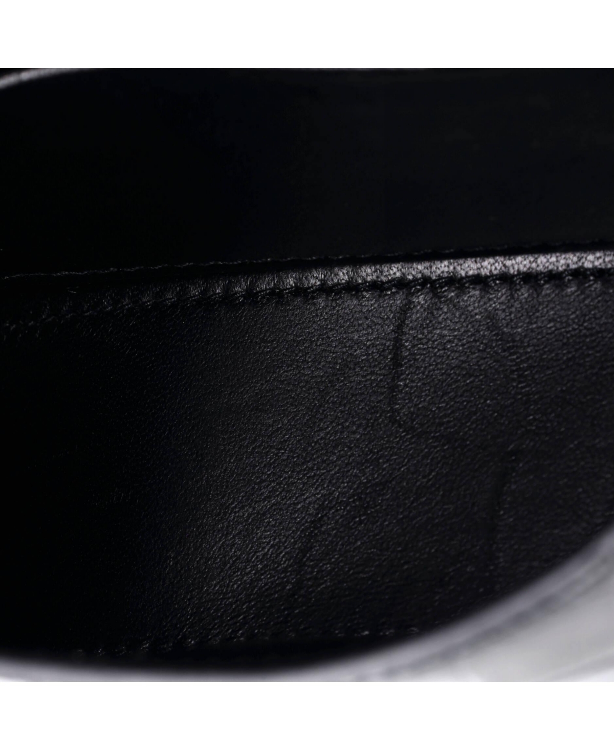 Pre-Owned Balenciaga Hourglass Chain Wallet Embossed Leather