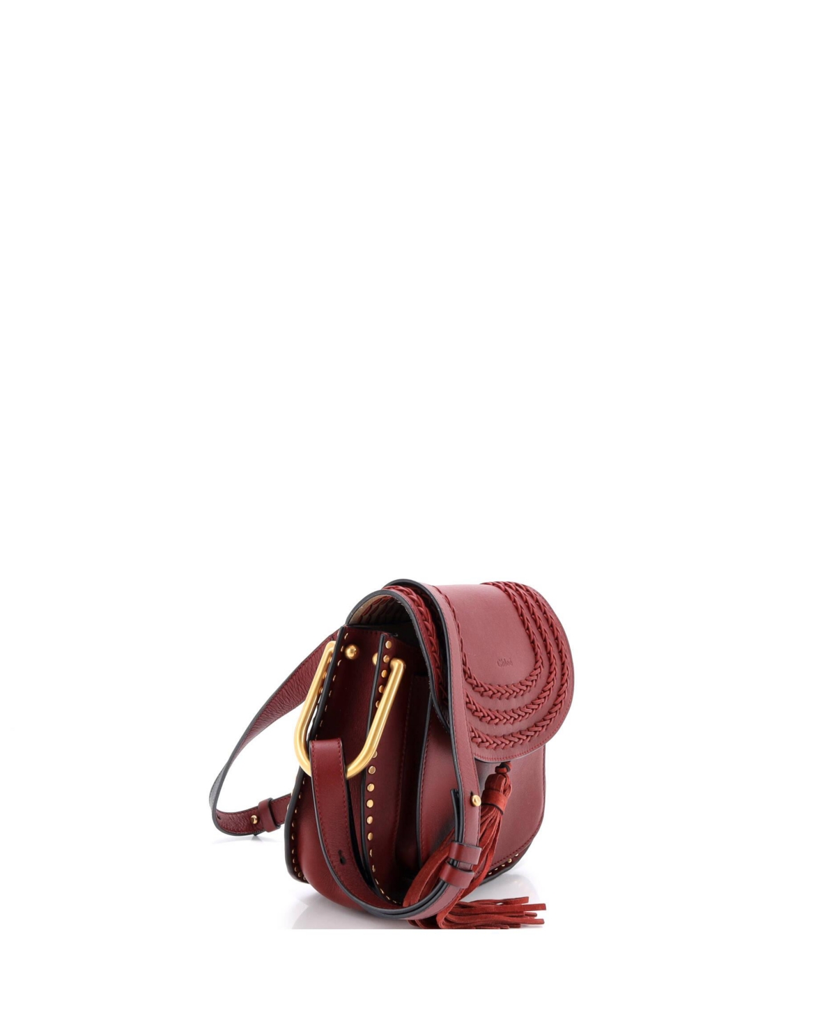 Pre-Owned Chloe Small Hudson Handbag Whipstitch Leather