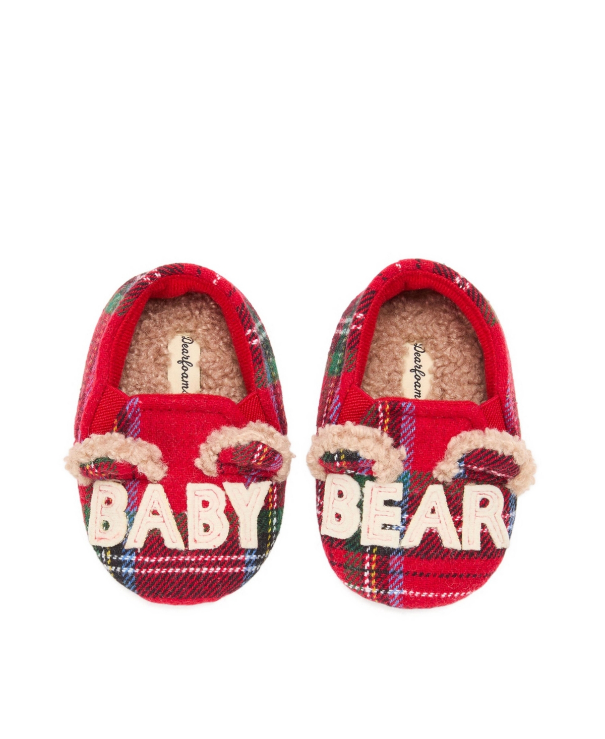 Dearfoams Baby Bear Closed Back Slipper